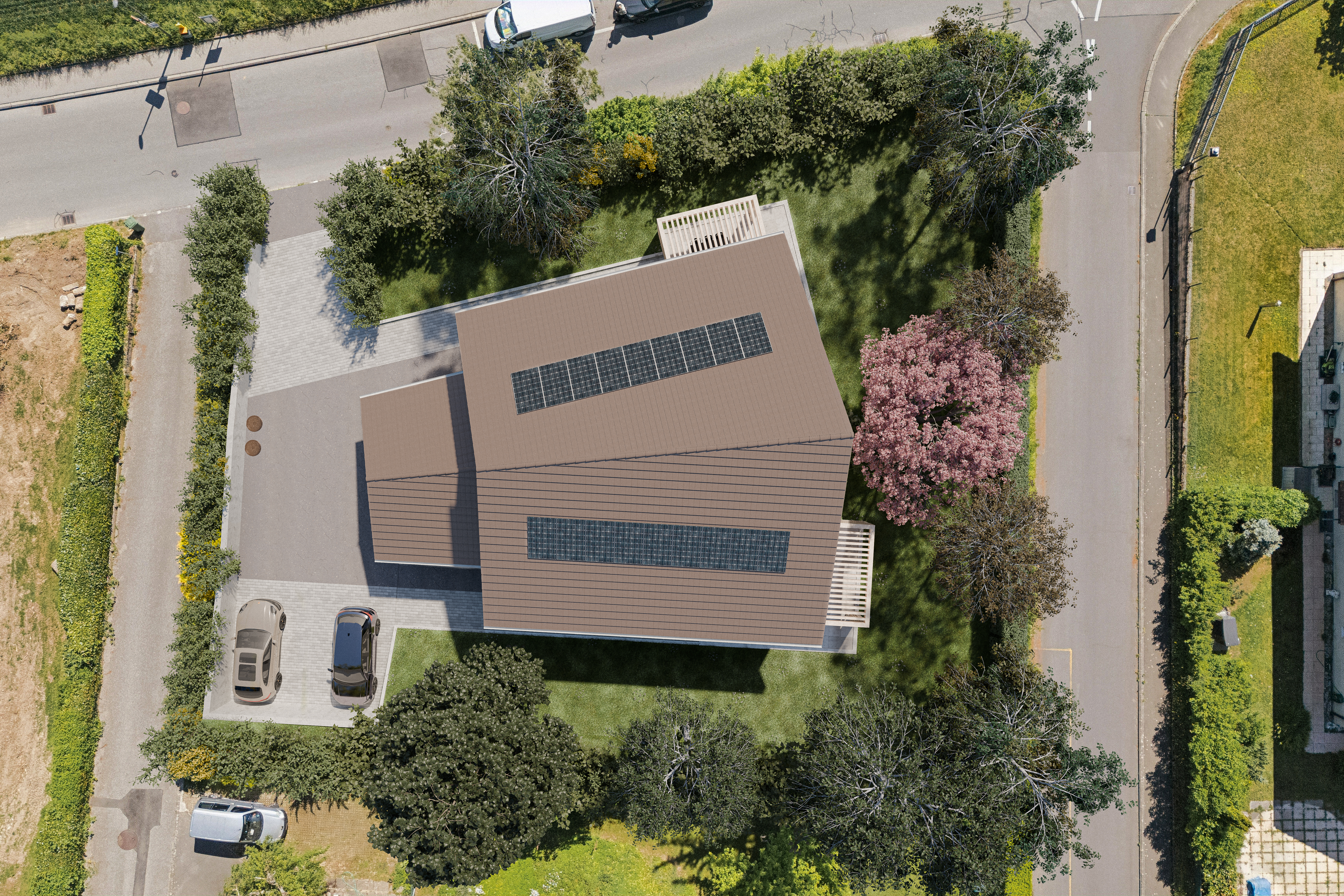 Casard 31 – Villas jumelles – Permis en force