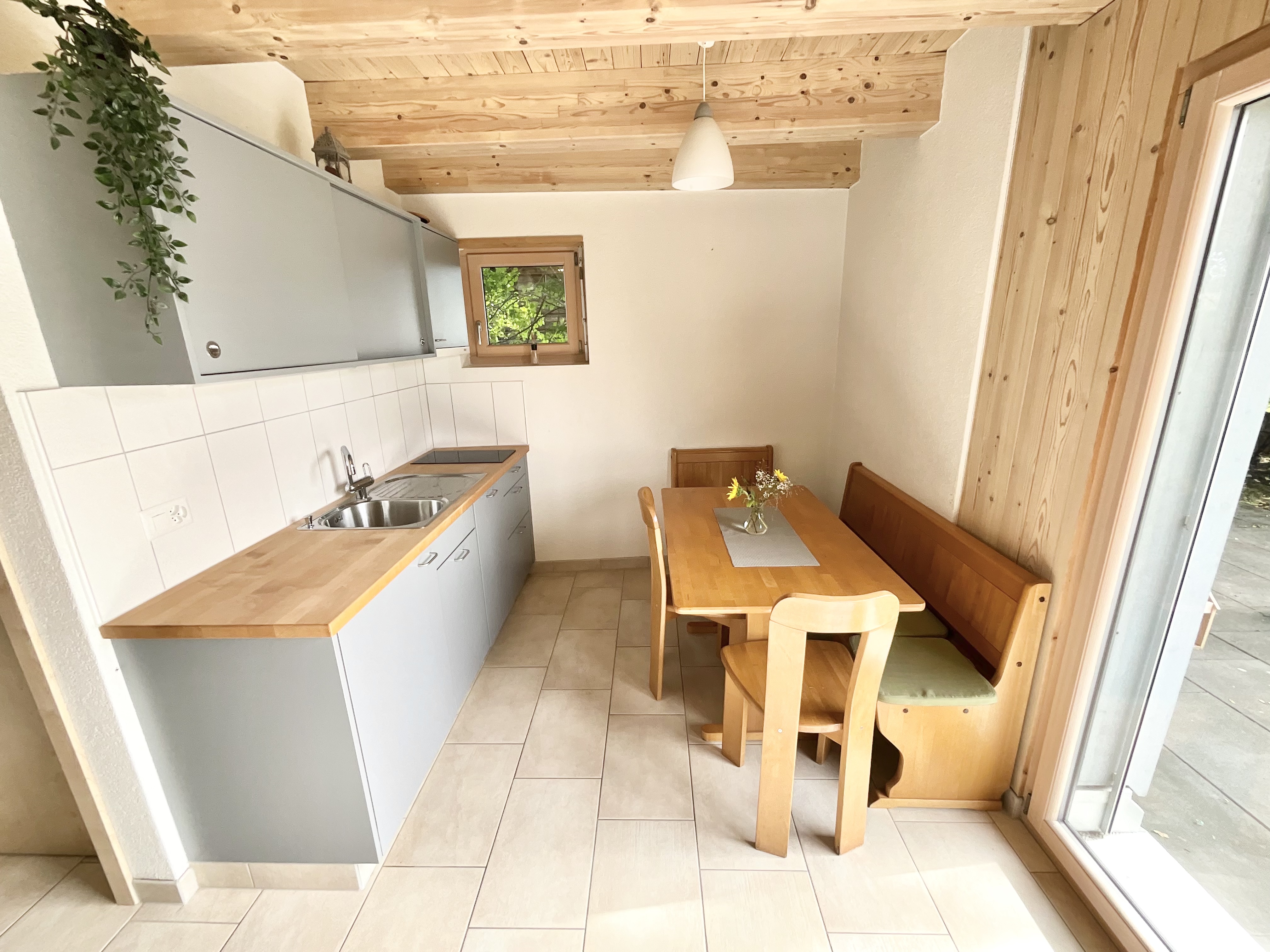 Studio meublé avec terrasse et vue dégagée 