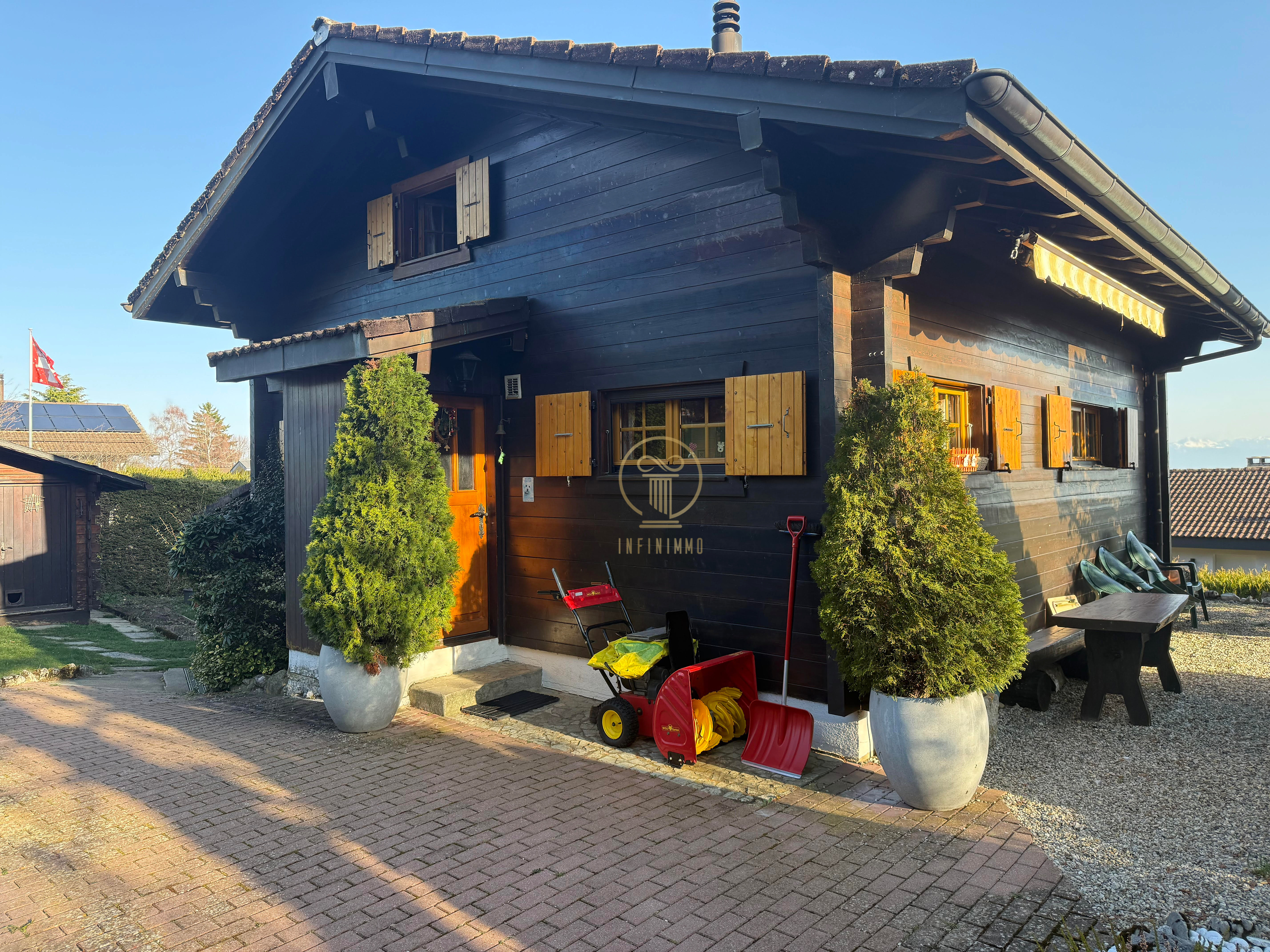 A GIMEL, chalet atypique avec beaucoup de cachet !