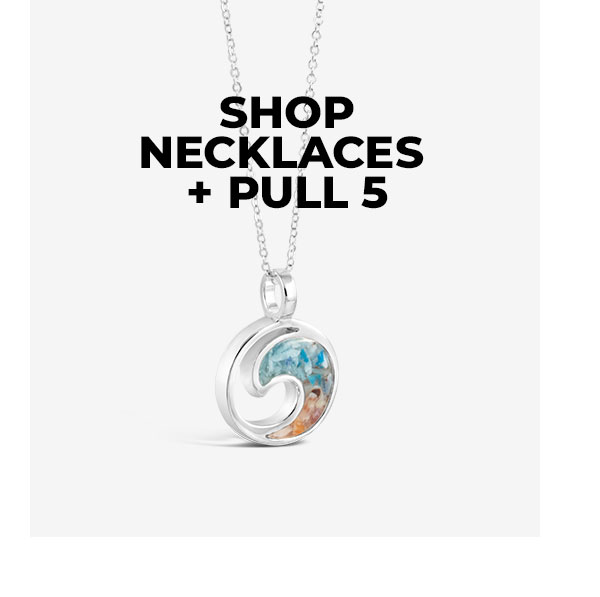 SHOP NECKLACES  + PULL 5 POUNDS