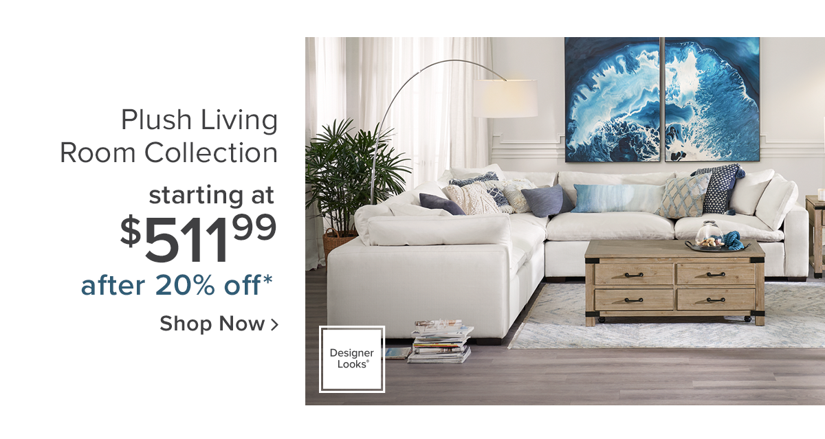 Shop The Plush Living Room Collection