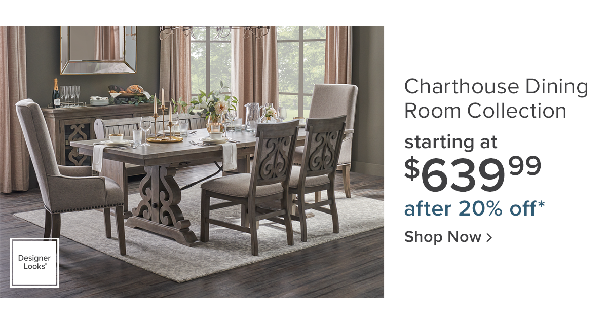 Shop The Charthouse Dining Room Collection