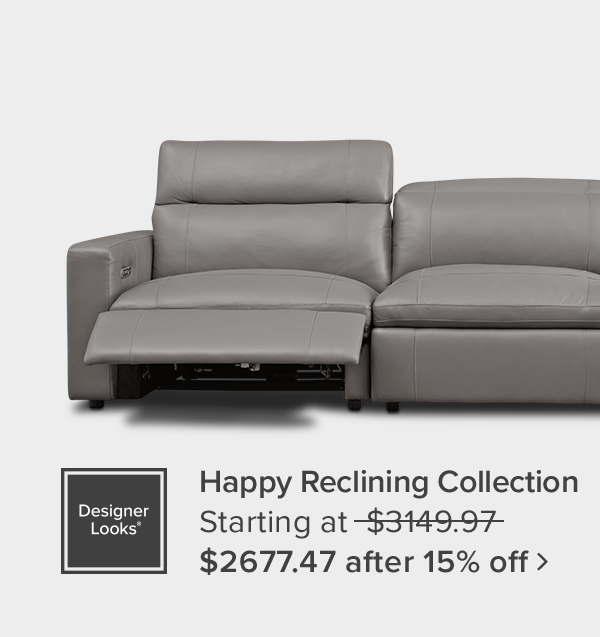 Shop the Happy Reclining Collection