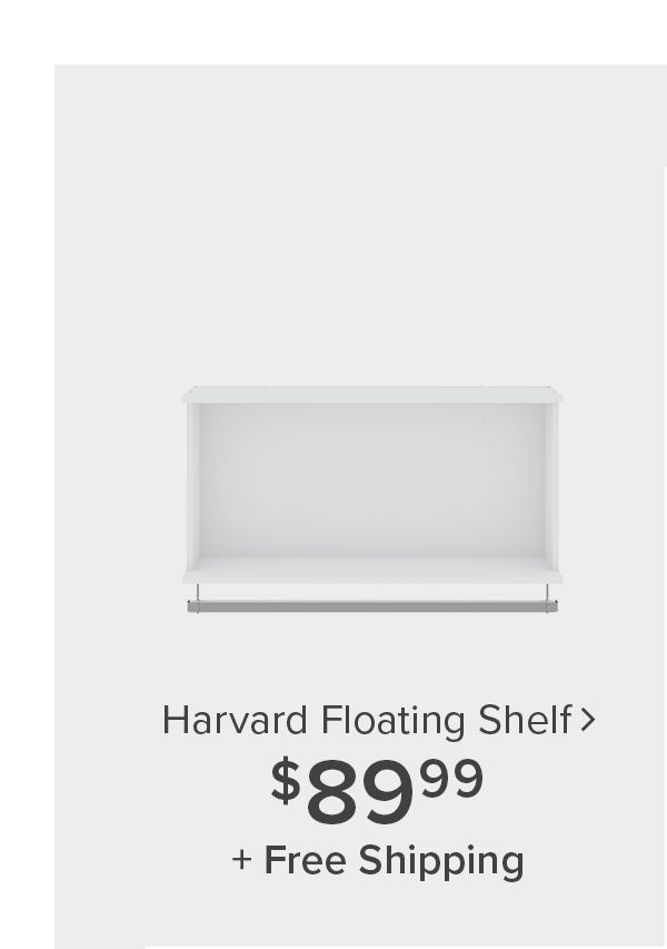 Harvard Floating Shelf