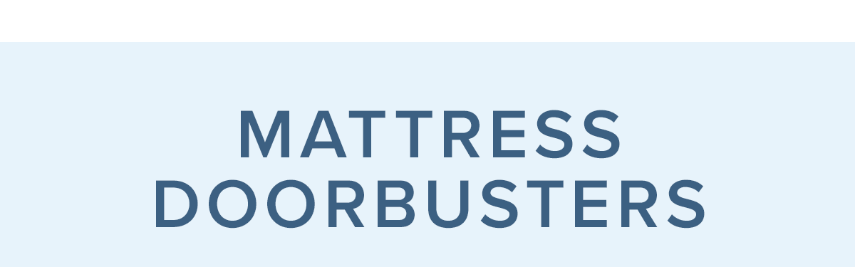 Mattress Doorbusters