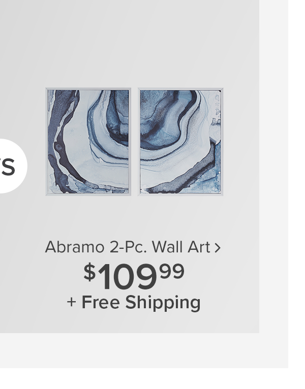 Abramo 2-Pc. Wall Art