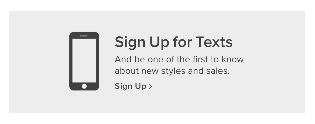 Sign Up For Texts