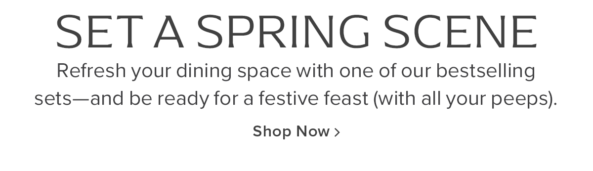 Set A Spring Scene