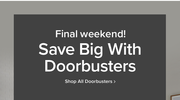 Shop Doorbusters