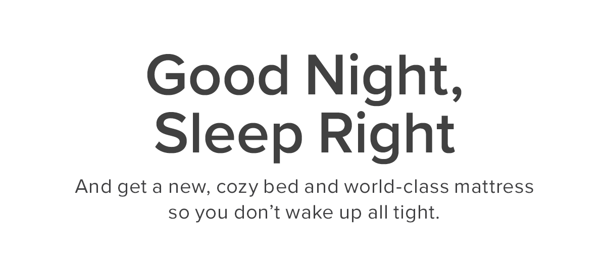 Good Night, Sleep Right