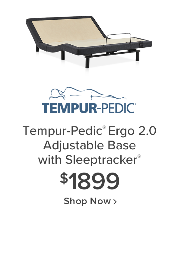 Tempur-Pedic Ergo 2.0 Adjustable Base with Sleeptracker