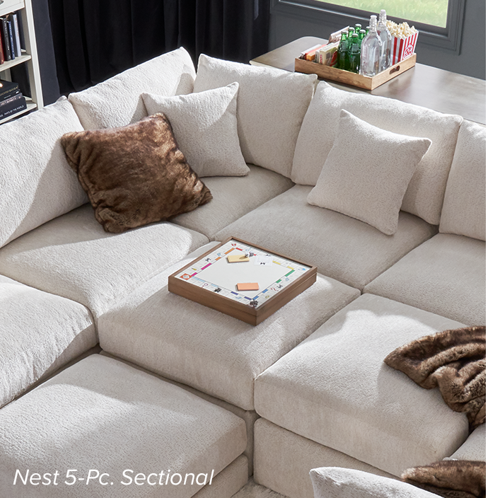 Nest 5-pc. Sectional