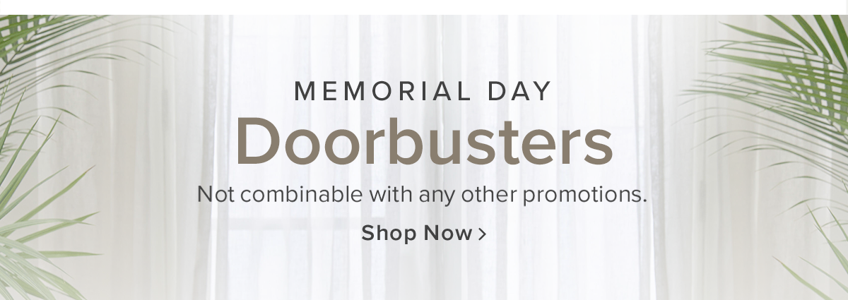 Memorial Day Doorbusters