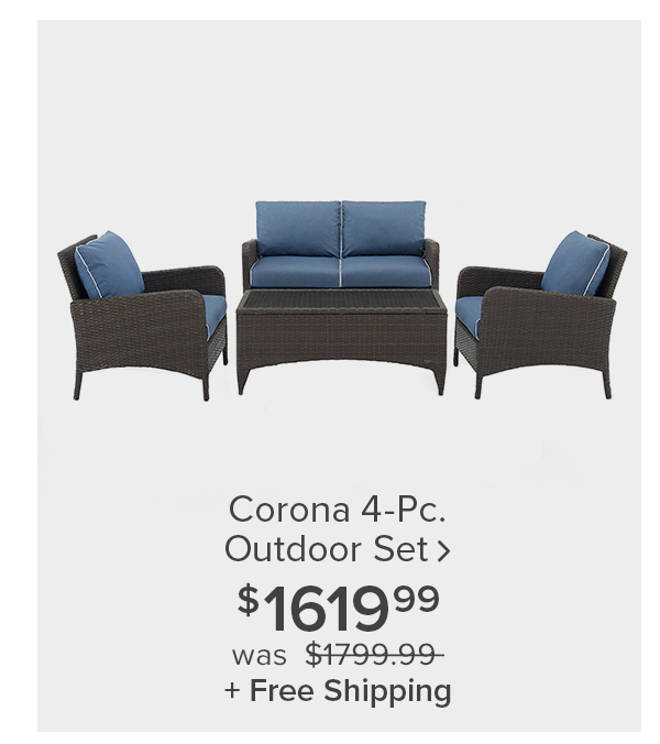 Corona 4-Pc. Outdoor Set