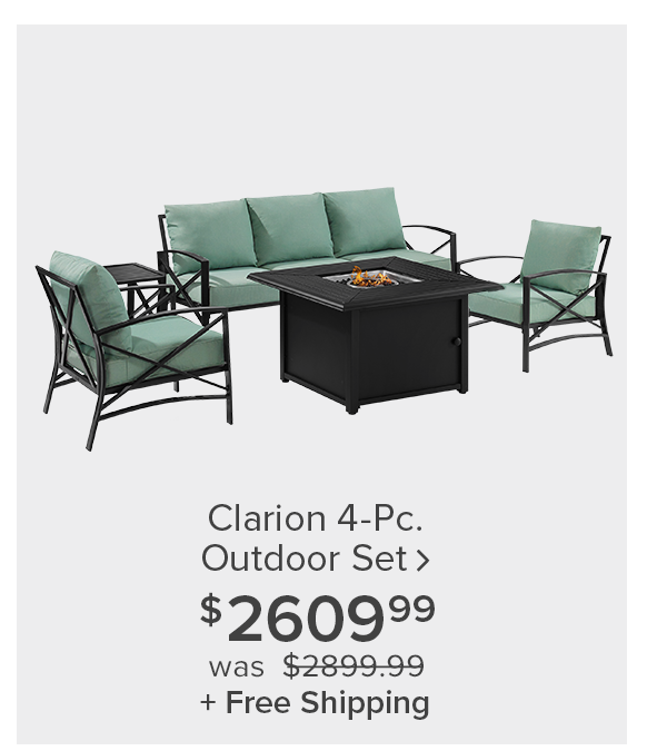 Clarion 4-Pc. Outdoor Set