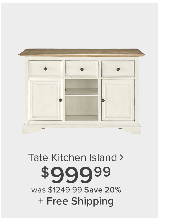 Tate Kitchen Island 