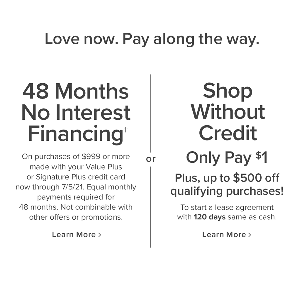 Financing options