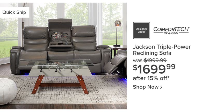 Jackson Triple-Power Reclining Sofa