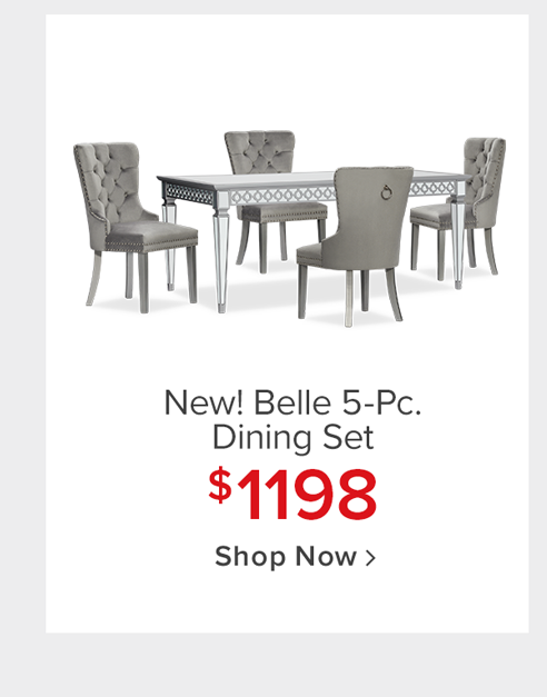 Belle 5-Pc. Dining Set