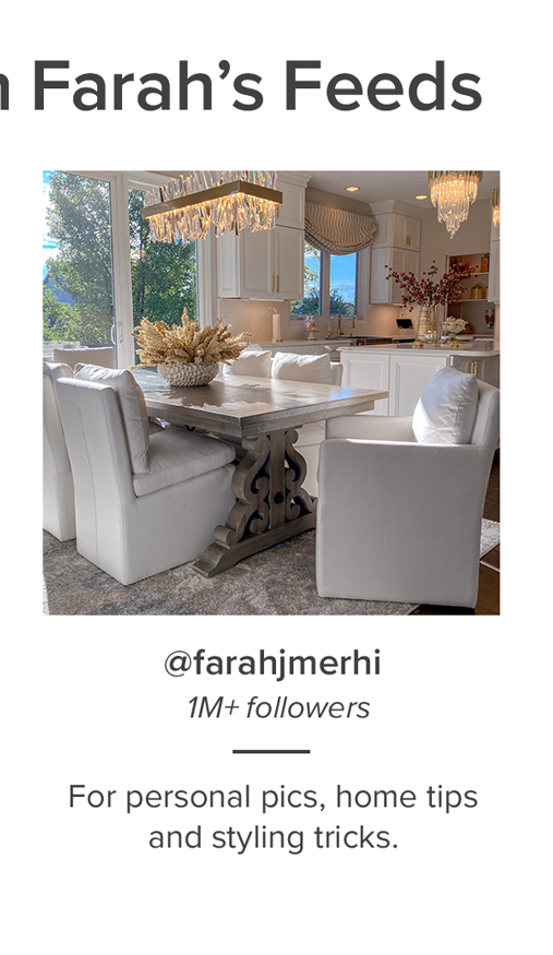 Farah's Instagram