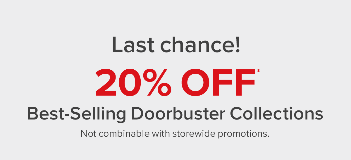 Shop Doorbusters