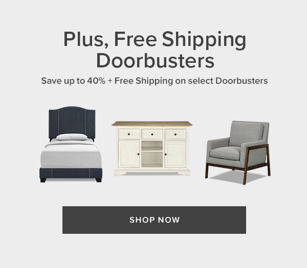 Shop Online Only Doorbusters