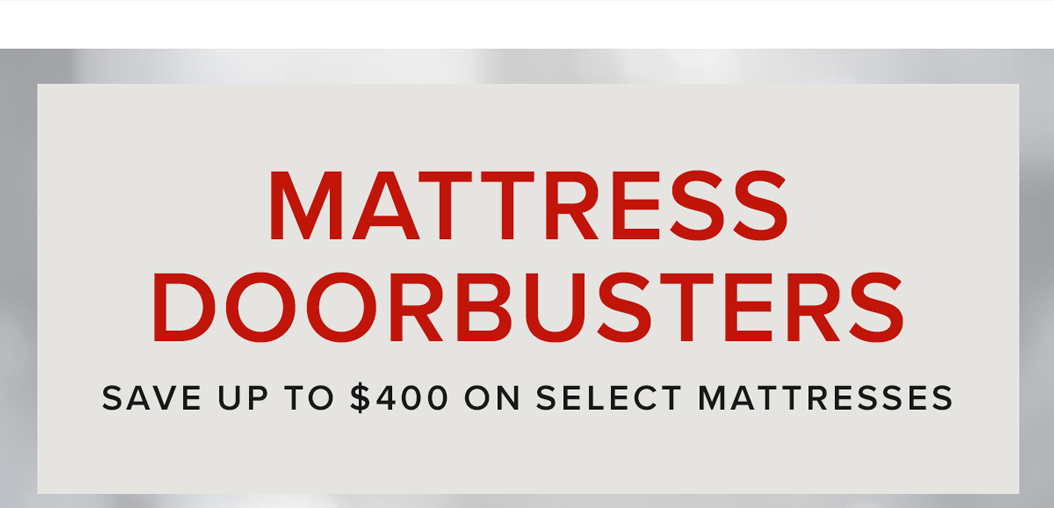 Shop Mattress Doorbusters