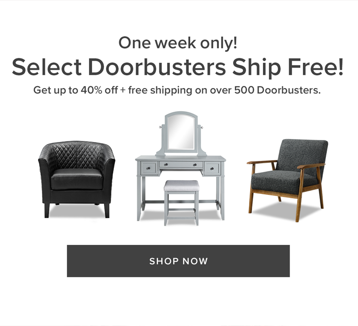 Shop Online Only Doorbusters