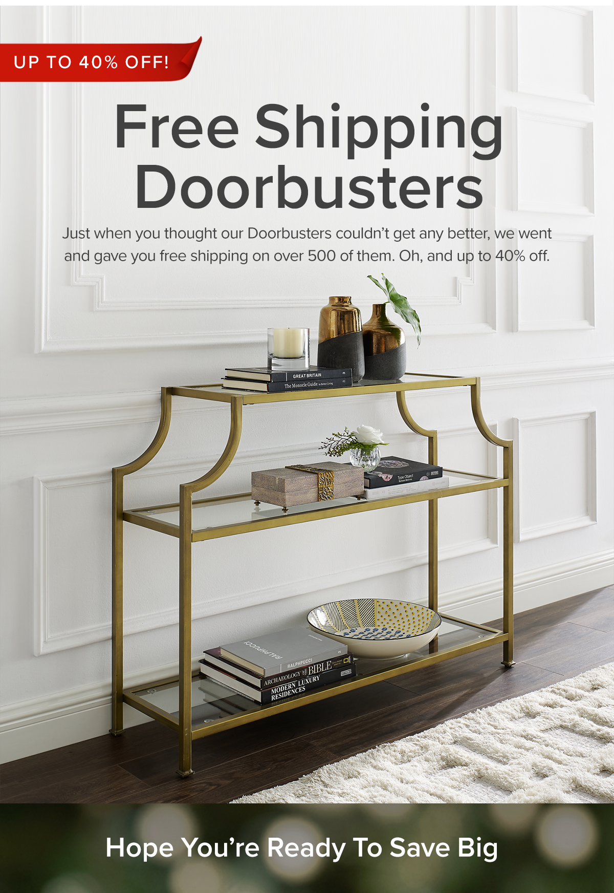 Shop Online Only Doorbusters