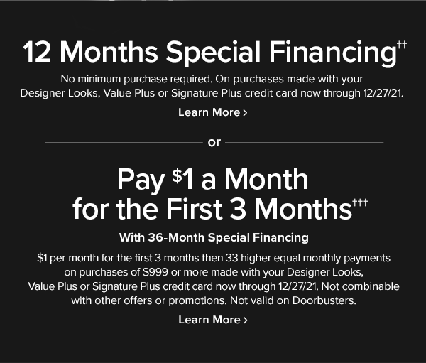 Financing options