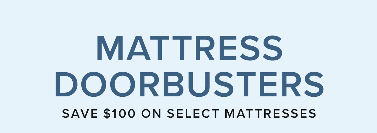 Shop Mattress Doorbusters