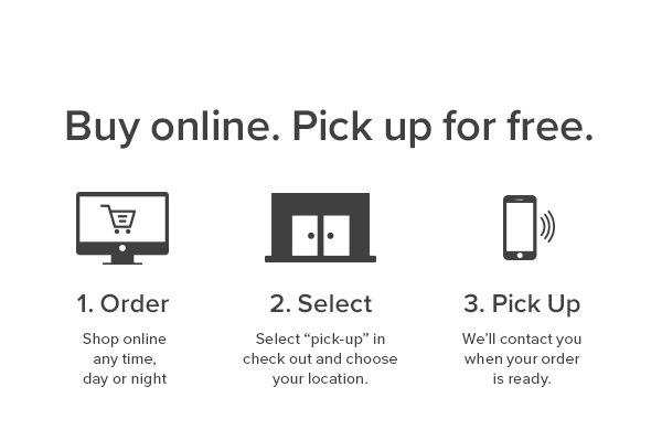 Buy Online, Pickup in Store