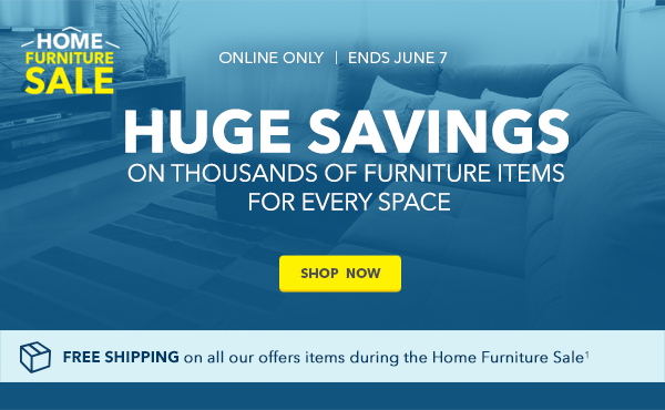 Huge Savings on thousands of furniture items