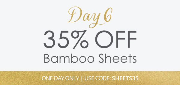 35% off sheets