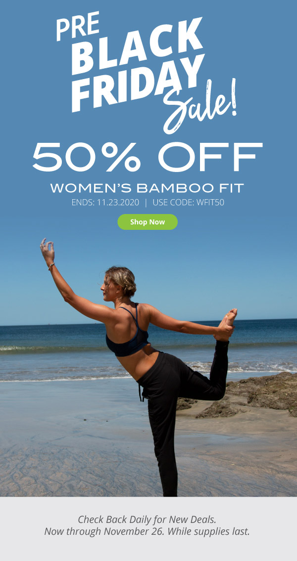 50% Off Women's Fit