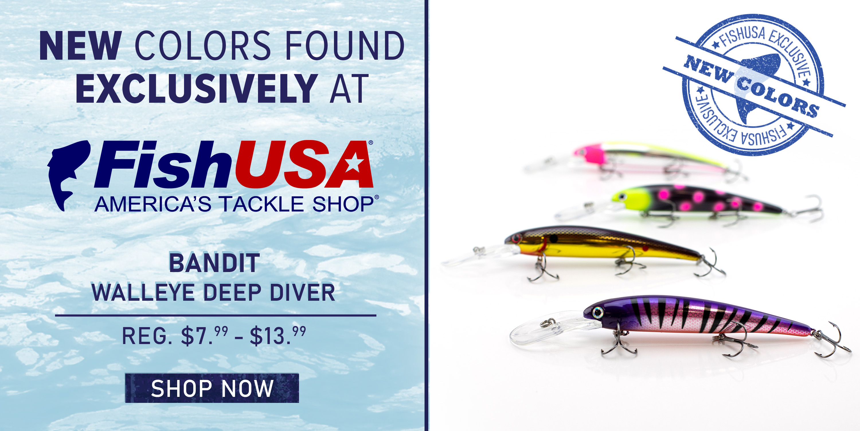 Bandit Walleye Deep Diver - FishUSA