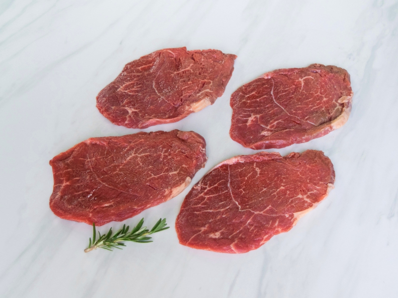 Grass-fed Beef, sandwich steaks