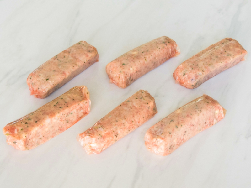 breakfast sausage, all-natural sausage, turkey sausage