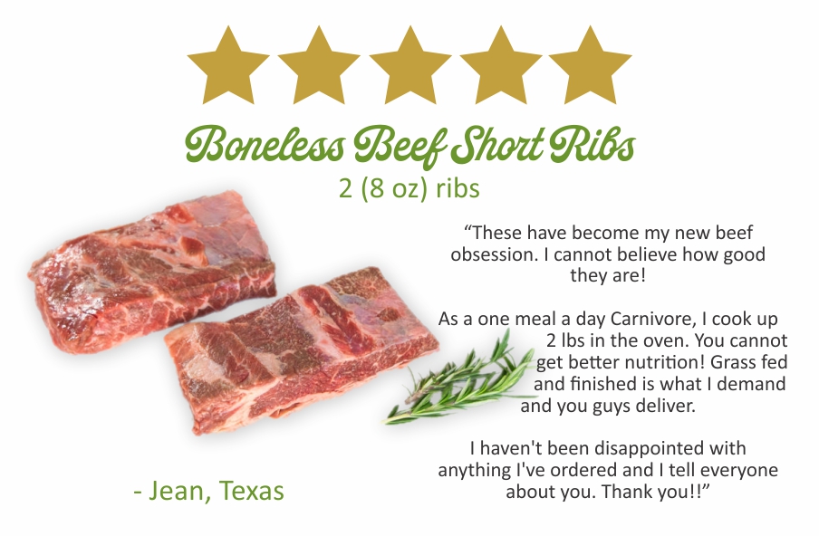 grassfed beef, beef short ribs