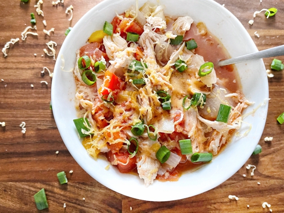 Crockpot Chicken Soup, pasture raised chicken