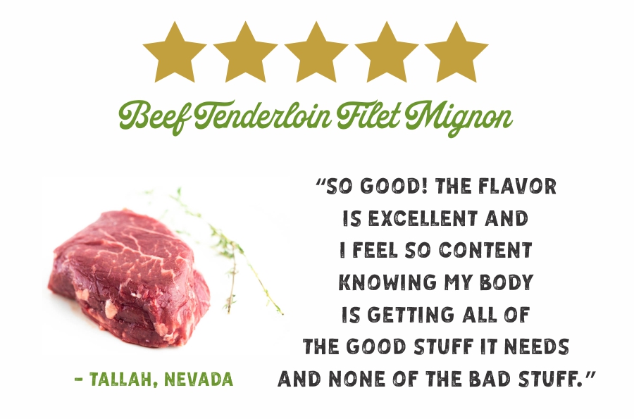 filet mignon, 9 oz tenderloin filet