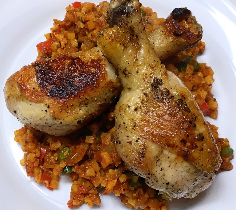 pasture raised chicken, arroz con pollo