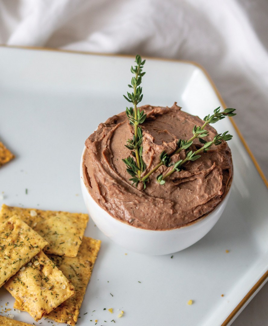 chicken liver, offal, mousse