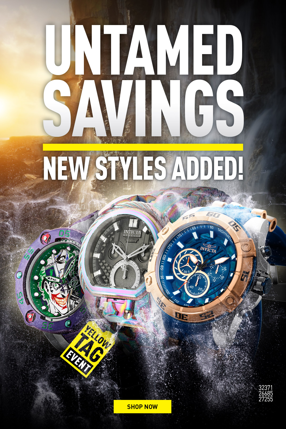 Untamed Savings! New Styles added!