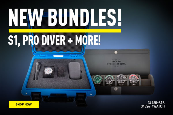 New Bundles! S1, Pro Diver + more!