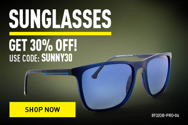 Sunglasses! Get 30% off! Use code: SUNNY30