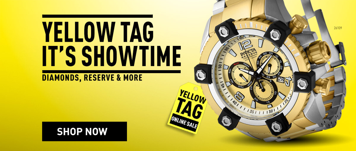 Invicta Yellow Tag Sale 