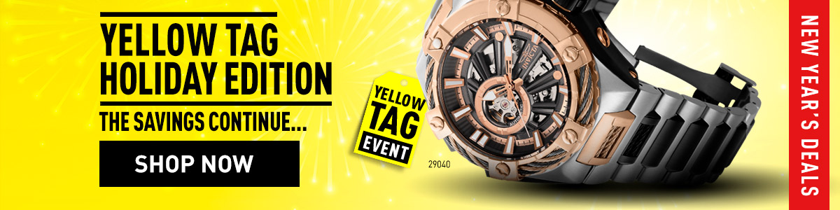 Invicta Yellow Tag