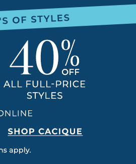 Shop Cacique