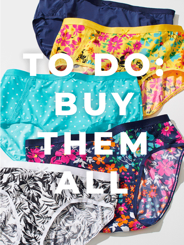 ALL bras on sale. ALL panties on sale. - Lane Bryant Email Archive